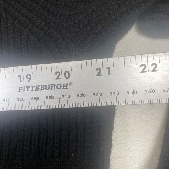 Joules Hallie Black Wool Cashmere Turtleneck Sweater Dress Size 8 - Picture 12 of 14